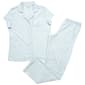 Womens Laura Ashley Short Sleeve Hearts Pajama Set - image 1