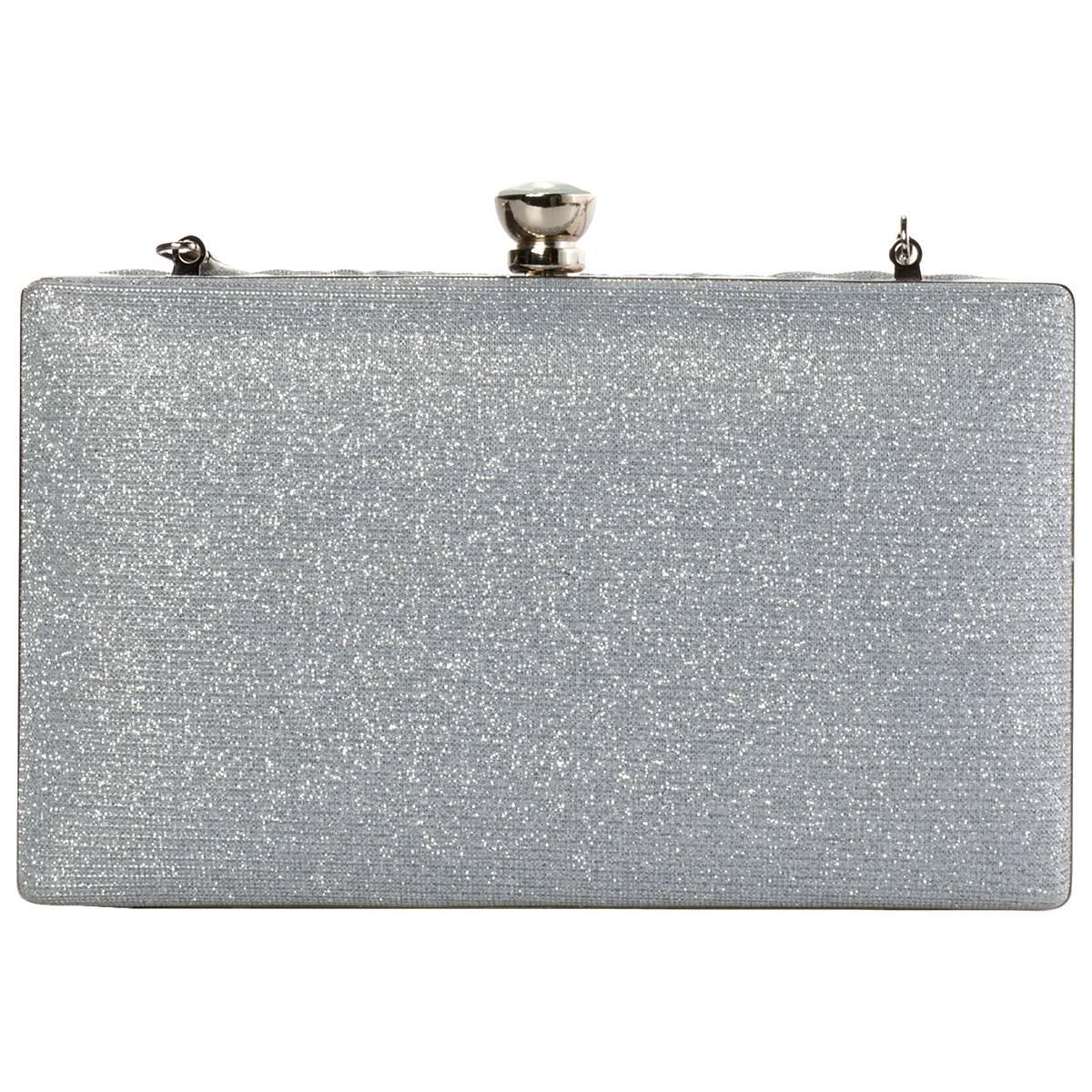 D''Margeaux Shirred Clutch With Chain