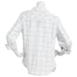 Womens Tommy Hilfiger Sport Roll Tab Paseo Plaid Shirt-Blue Haze - image 2