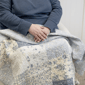 Donna Sharp Blue Pastures Cotton Quilted Throw - image 4