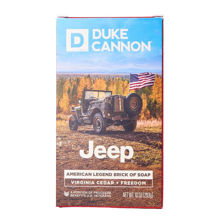 Duke Cannon Jeep American Legend Virginia Cedar + Freedom Soap