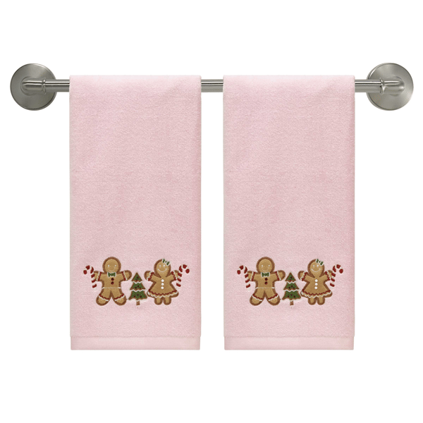 Avanti Gingerbread People 2pc. Hand Towel