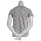 Petite Architect® Short Sleeve V Neck Ditsy Floral Tee - image 2