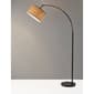 Simplee Adesso Burlap Arc Lamp - image 3