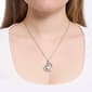 Athra Silver Plated Crystal Heart Pendant Necklace - image 3