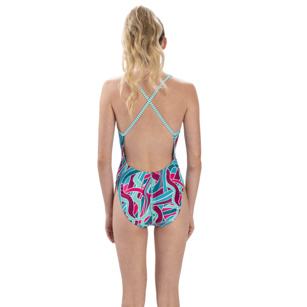 Womens Dolfin® Uglies Tangle Diver Back One Piece Swimsuit