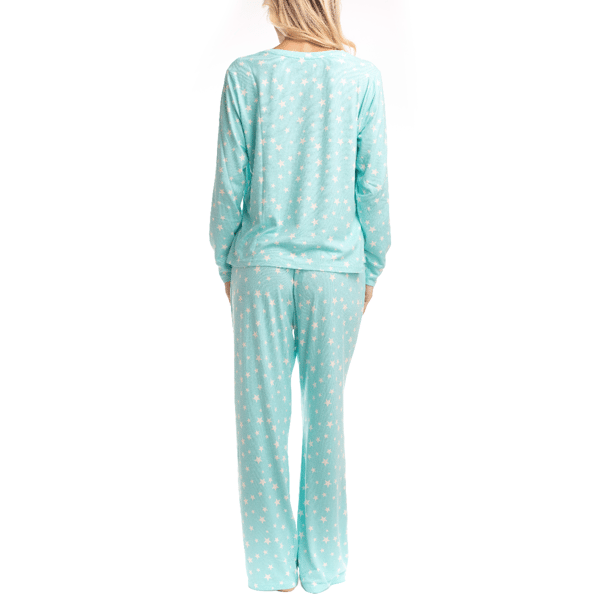 Womens Goodnight Kiss Max & Relax Stars Pants Set