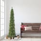Puleo International 6ft. Pre-Lit Artificial Pencil Christmas Tree - image 3