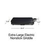 Proctor-Silex Extra Large Non-Stick Griddle - image 3