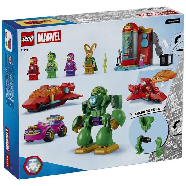 LEGO® Marvel Loki vs Team Iron Man Building Kit