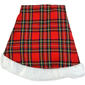48in. Tartan with Sherpa Border Tree Skirt - image 1