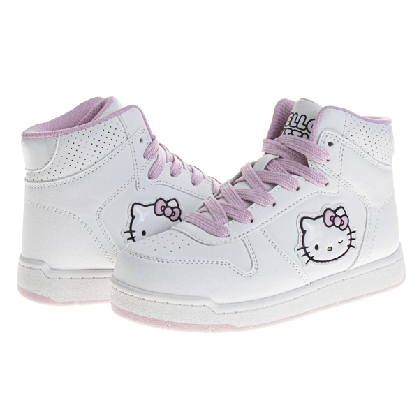 Little Girls Hello Kitty® Vintage High Top Fashion Sneakers