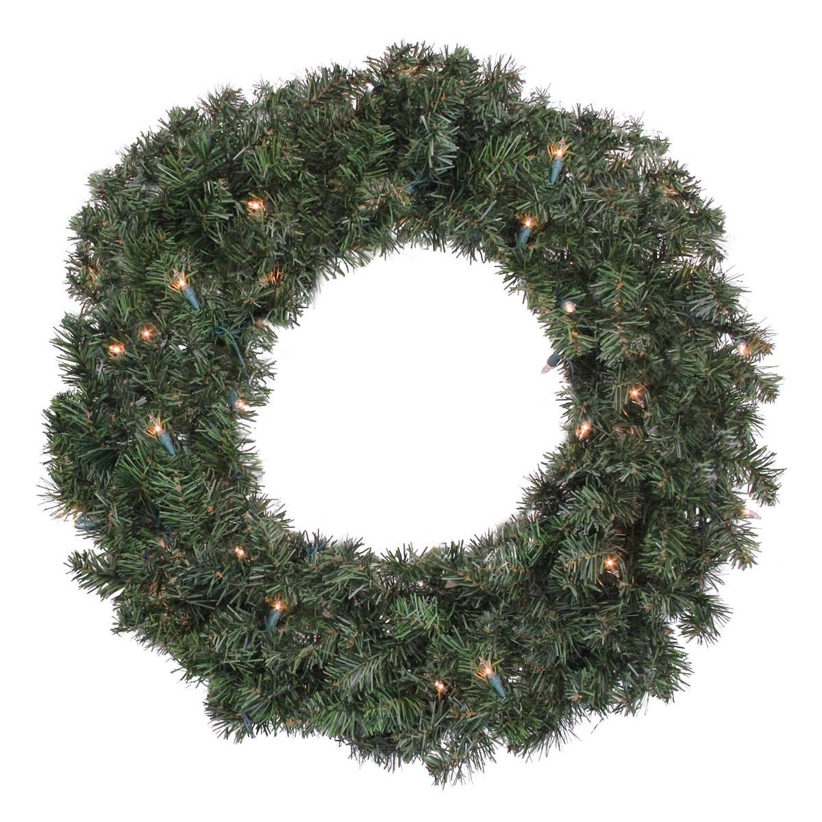 Northlight Seasonal 24in. Canadian Pine Christmas Wreath