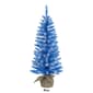 Puleo International 4ft. Pre-Lit Artificial Burlap Christmas Tree - image 8