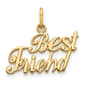 Gold Classics&#40;tm&#41; 14kt. Gold 2pc. Best Friend Charm - image 1