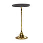 9th & Pike® Gold Aluminum Coastal Accent Table - image 2