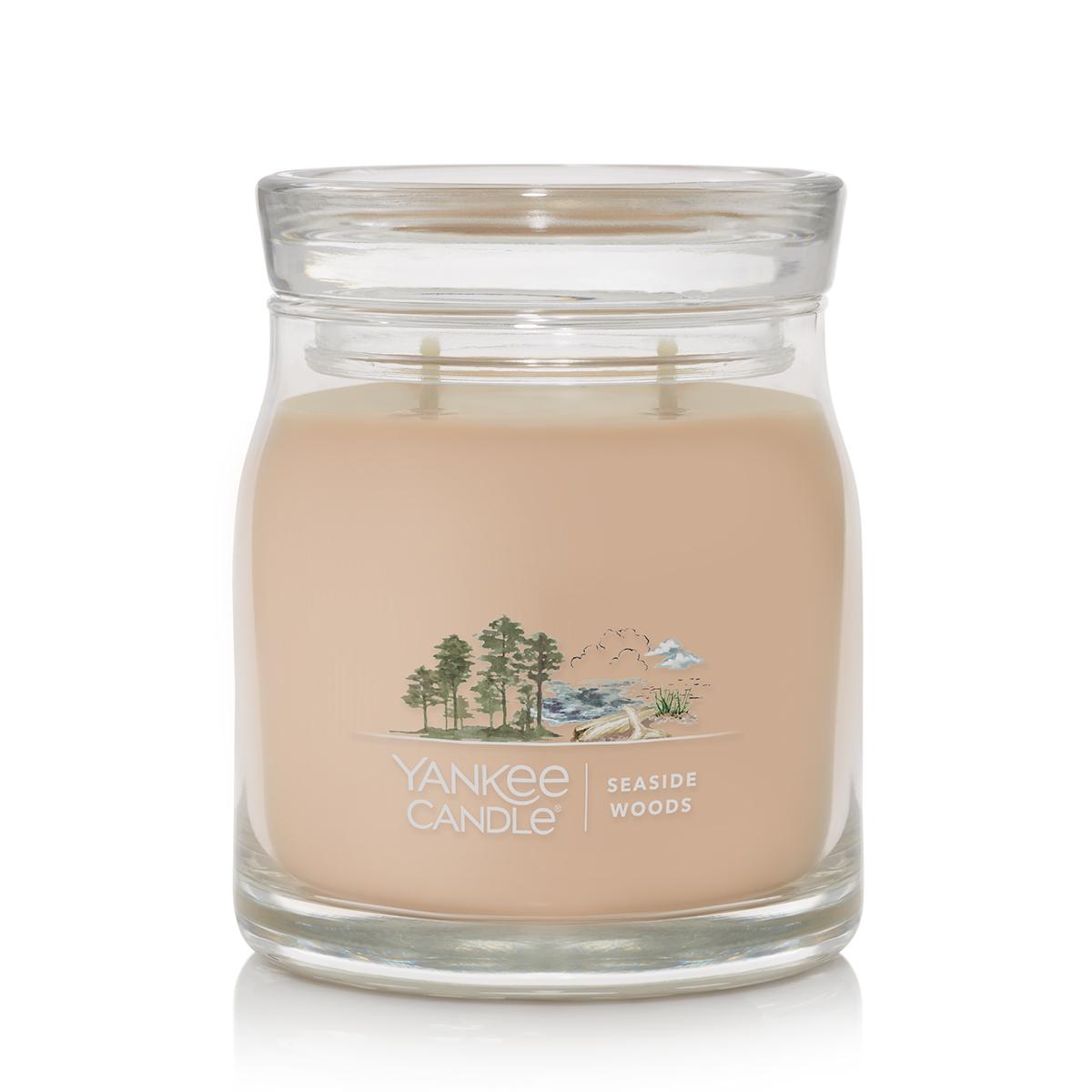 Yankee Candle® Signature 13oz. Seaside Woods Medium Jar...