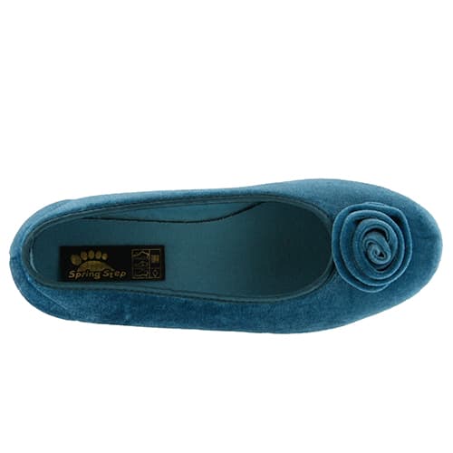 Womens Flexus® By Spring Step Roseloud Slip-On Ballet Slippers