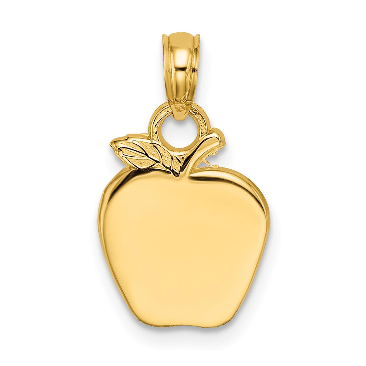 Unisex Gold Classics™ 14kt. Gold Polished Apple Charm