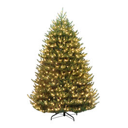 Puleo International 6.5ft. Pre-Lit Canadian Balsam Christmas Tree