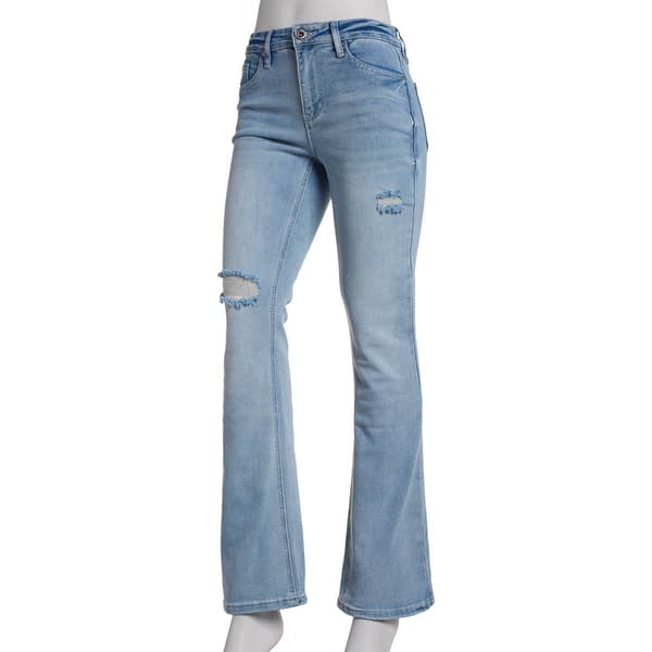 Juniors California Vintage Mid Rise Bootcut Jean - image 