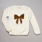 Girls &#40;4-6x&#41; BTween&#40;R&#41; Chenille Flip Sequin Bow Sweater - image 1