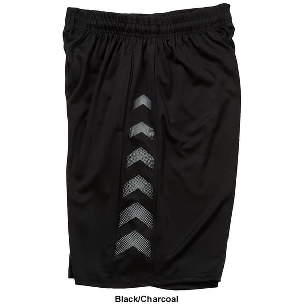 Mens Ultra Performance Dri Fit Shorts w/ Arrow Print Side Panel