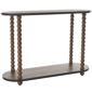 9th & Pike® Traditional Brown Wood Console Table - image 1