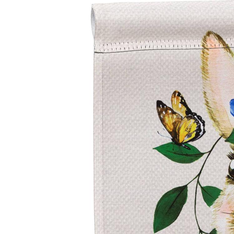 Northlight Seasonal Bunny and Butterflies Easter Garden Flag