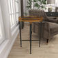 9th & Pike® Black Metal Traditional Accent Table - image 4