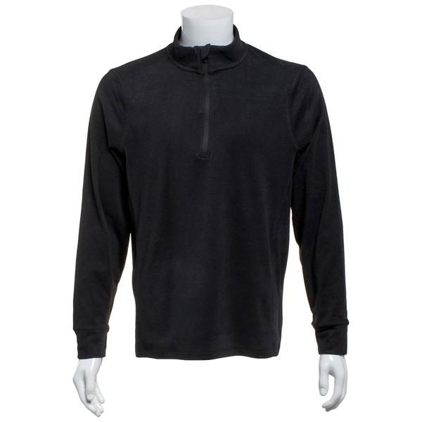 Mens Avalanche(R) Ultrasoft Fleece 1/4 Zip - Black - image 