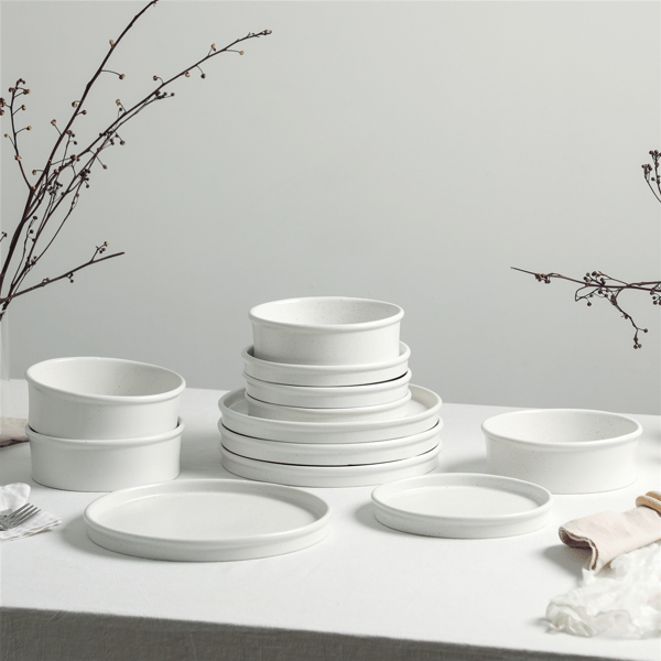 Stone Lain Roscoe 12pc. Stoneware Dinnerware Set