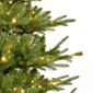 Puleo International 7.5ft. Pre-Lit Slim Hillside Spruce Tree - image 4