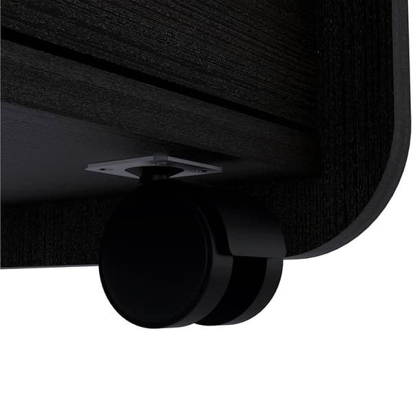 FM FURNITURE York Black Wengue Night Stand