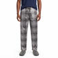 Mens Preswick & Moore(R) Light Grey Silk Fleece Pajama Pants - image 1