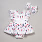Baby Girl (3-9M) Baby Essentials Ice Cream Americana Romper - image 1
