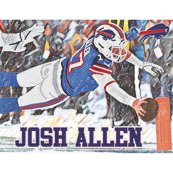 Sporticulture(tm) Bills Allen MVP Diamond Painting Art