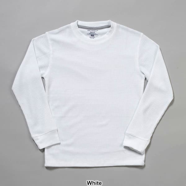 Boys (8-20) Architect® Solid Thermal Crew Neck T-Shirt