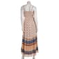 Juniors Angie Mix Print Crochet Trim Maxi Slip Dress - image 3