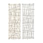 Set of 2 9th & Pike&#174; Crosshatched Abstract Art Wall Panels - image 7