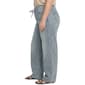 Plus Size Royalty Tie Front Wide Leg Jeans - image 3