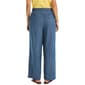Womens Nautica Pleated Chambray Elastic Waist Pull On Pants - image 2