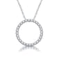 Nova Star&#40;R&#41; Sterling Silver 1/4ctw. Lab Grown Diamond Pendant - image 1