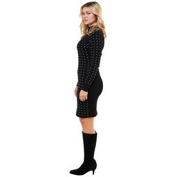Juniors Madden Girl Prisma Rhinestone Knit Sheath Dress