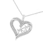 Diamond Classics&#8482; 1/4ctw. Diamond Engraved Heart Pendant - image 2