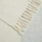 Palm Aire Kiawah Beige/White Woven Throw Blanket - image 4
