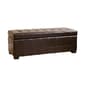 Baxton Studio Leather Storage Bench Ottoman - image 4