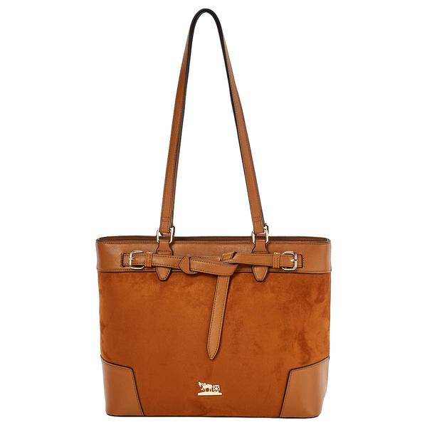 Matthew & Julian Belted Suede Tote - image 
