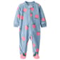 Baby Girl &#40;NB-9M&#41; Carter''s&#40;R&#41; Peaches Microfleece Sleeper - image 1