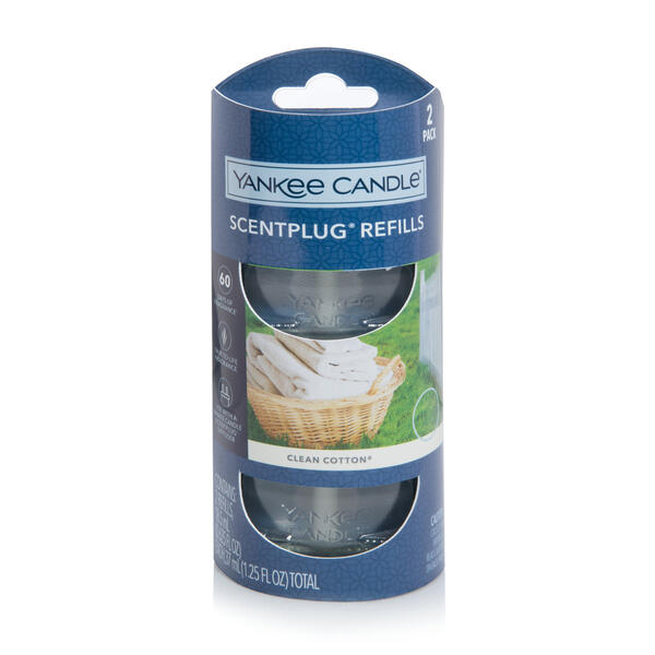 Yankee Candle&#40;R&#41; ScentPlug&#40;R&#41; 2pk. Clean Cotton Refills - image 
